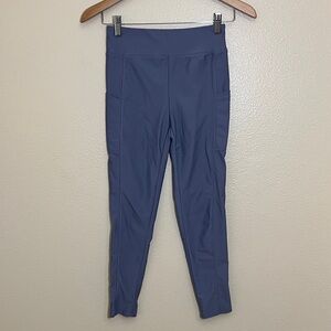 Runway Blue Athletic Leggings